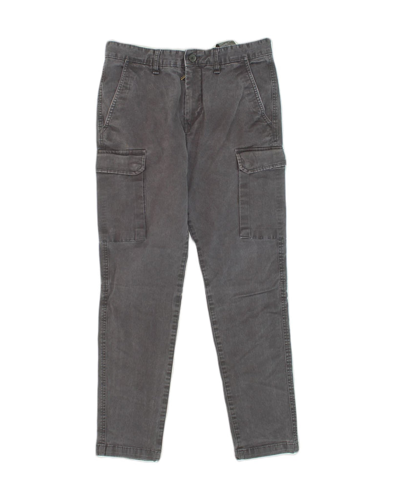 H&M Mens Cargo Slim Jeans W30 L29 Grey Cotton | Vintage H&M | Thrift | Second-Hand H&M | Used Clothing | Messina Hembry 