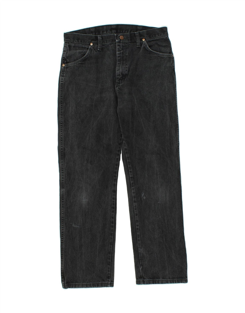 WRANGLER Mens Straight Jeans W32 L30 Grey Cotton Vintage Wrangler and Second-Hand Wrangler from Messina Hembry 