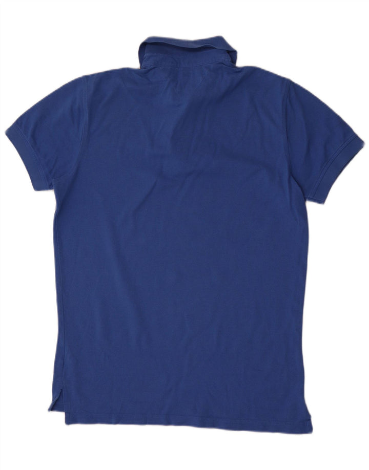 Tommy Hilfiger Mens Polo Shirt Small Blue Cotton