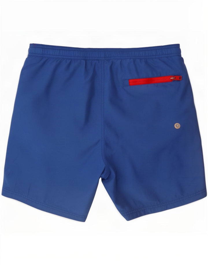 Superdry Mens Graphic Swimming Shorts Large Blue Polyester