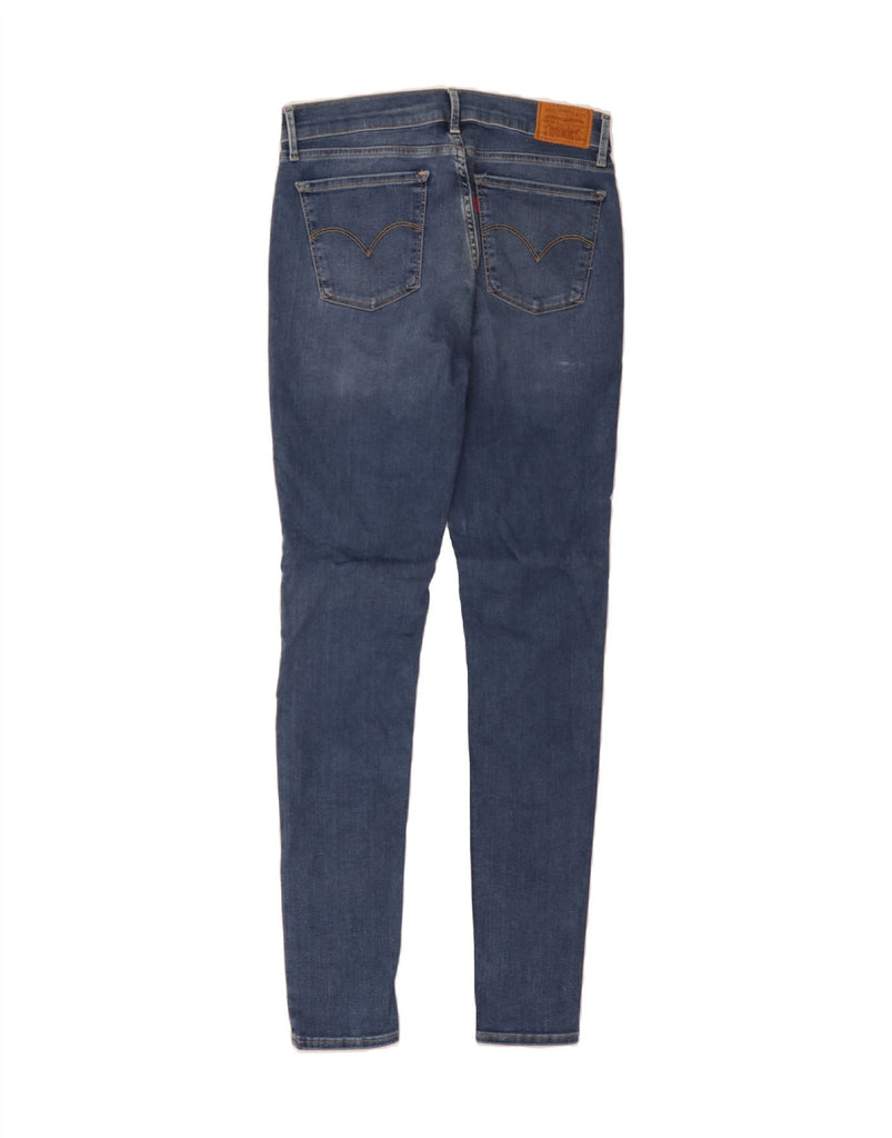 LEVI'S Womens 710 Super Skinny Jeans W30 L32 Blue Cotton Vintage Levi's and Second-Hand Levi's from Messina Hembry 