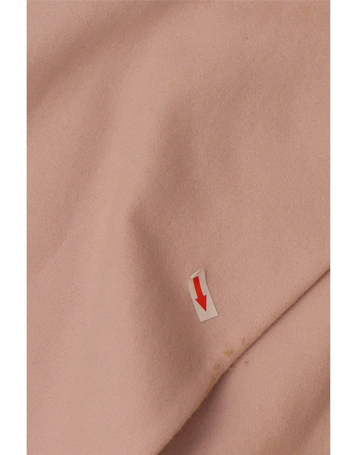 Ted Baker Womens Oversized Cape Coat UK 10 Small Pink Wool