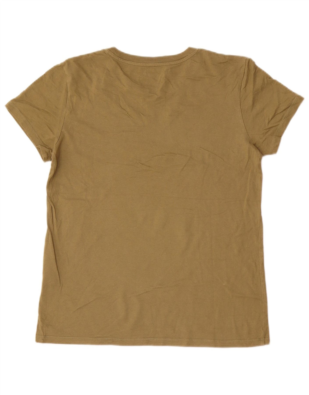 Levi's Mens Graphic T-Shirt Top Small Khaki Cotton