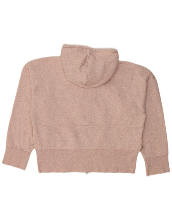 Adidas Womens Stella McCartney Zip Hoodie Sweater UK 16 Large Pink