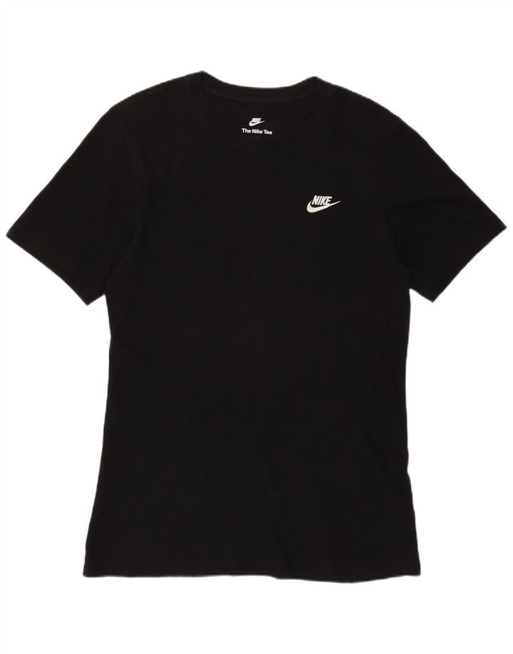 Nike Mens T-Shirt Top Small Black Cotton