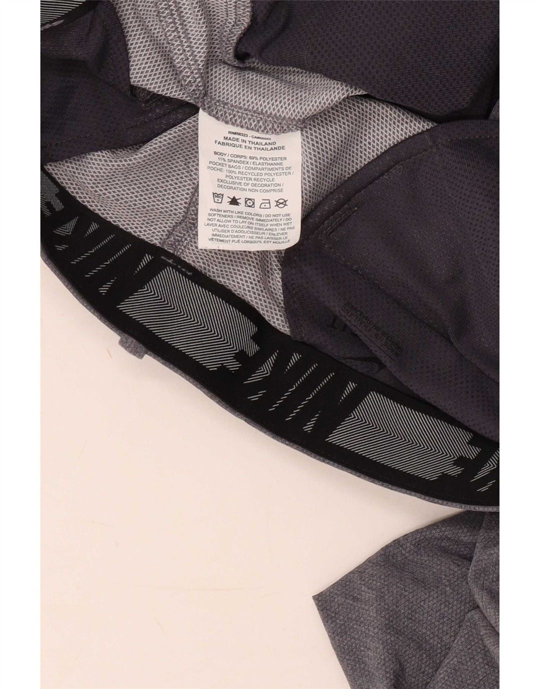 Nike Mens Dri Fit Straight Chino Trousers W36 L34 Grey Polyester