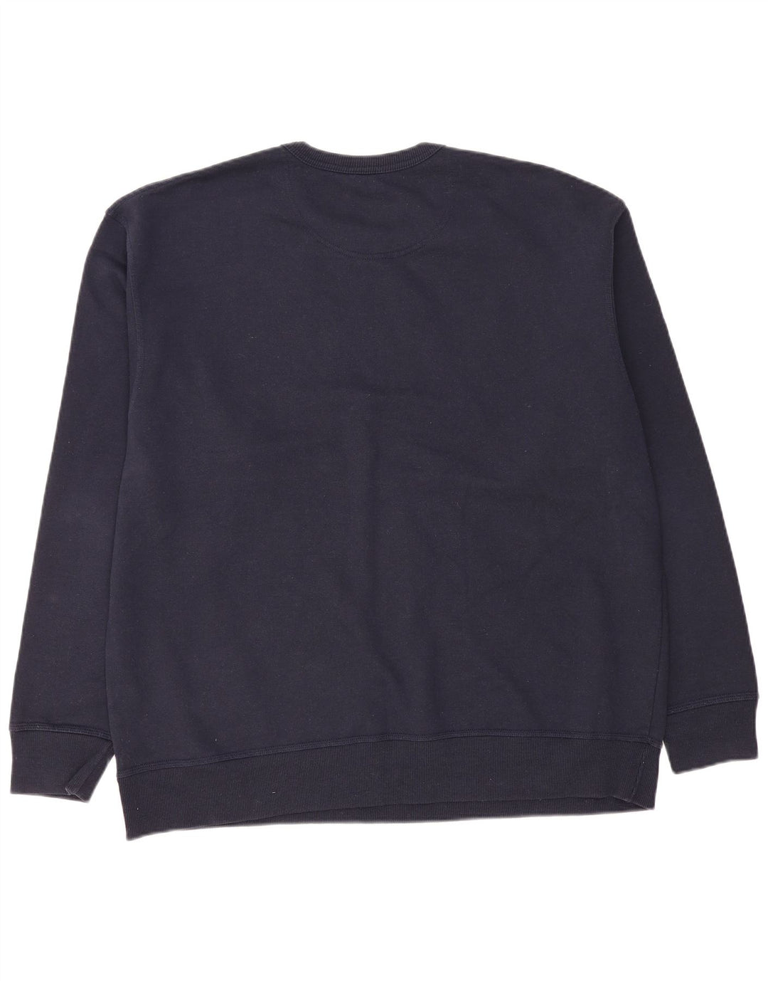CHAMPION Mens Graphic Sweatshirt Jumper 2XL Navy Blue Cotton