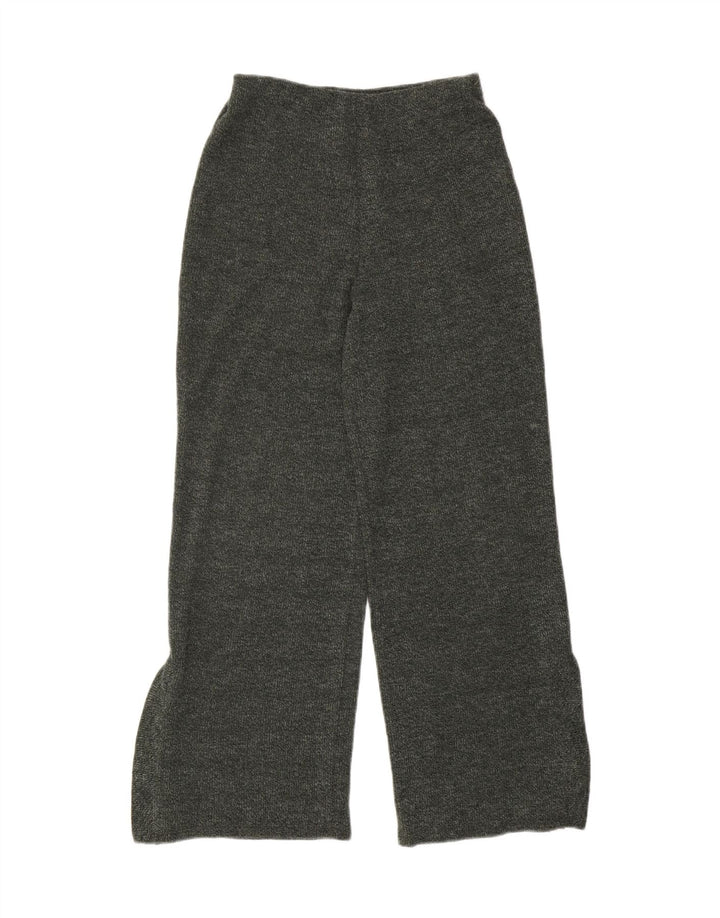 ZARA Womens Knit Tracksuit Trousers UK 14 Medium  Green Flecked Vintage Zara and Second-Hand Zara from Messina Hembry 
