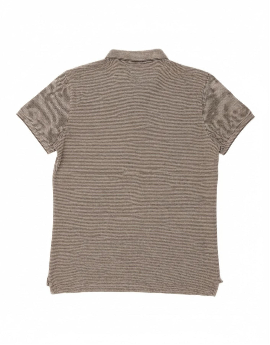 MASSIMO DUTTI Mens Casual Fit Polo Shirt Small Grey