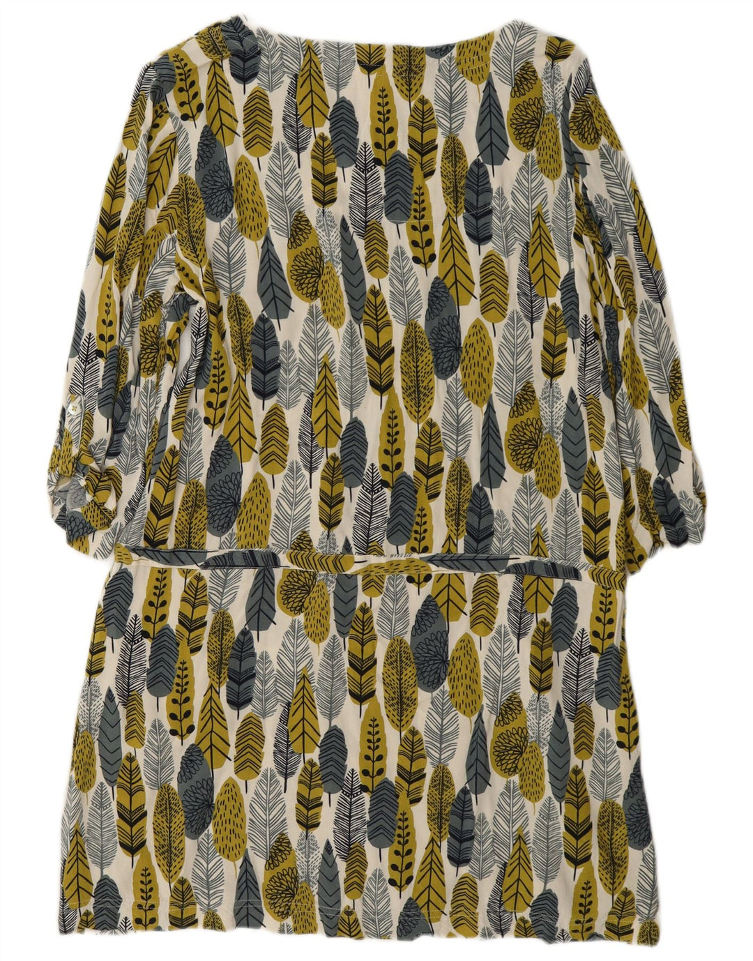 Weird Fish Womens Abstract Pattern Shift Dress UK 12 Medium Multicoloured