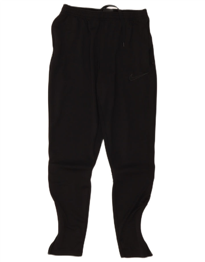 Nike Womens Tracksuit Trousers UK 8 Small Black Polyester