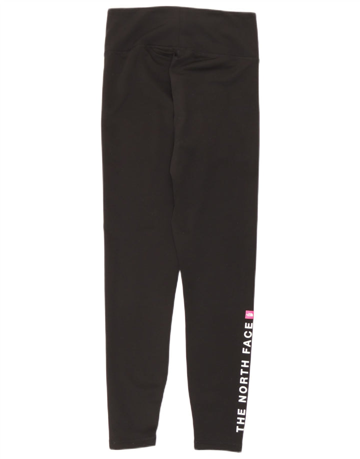 The North Face Womens Leggings UK 6 Small  Black Polyester