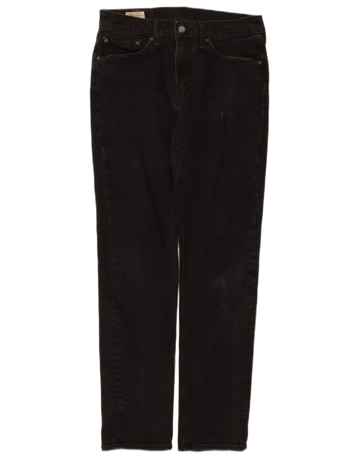 Levi's Mens 511 Slim Jeans W31 L32 Black Cotton