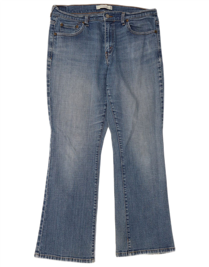 Levi's Womens 515 Bootcut Jeans US 12 Large W32 L29 Blue Cotton