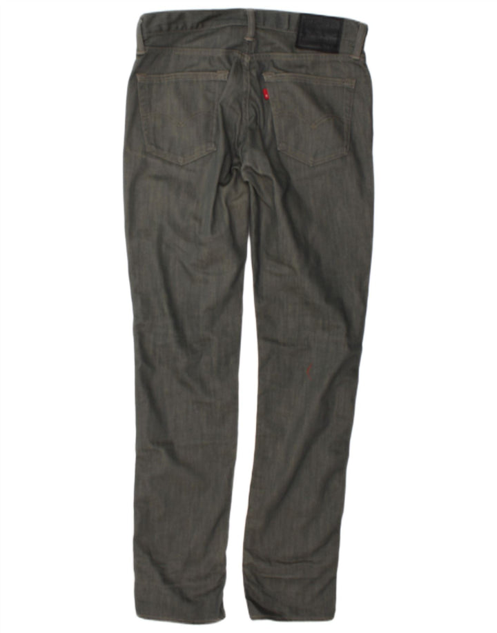 Levi's Mens 511 Slim Jeans W33 L34 Grey Cotton