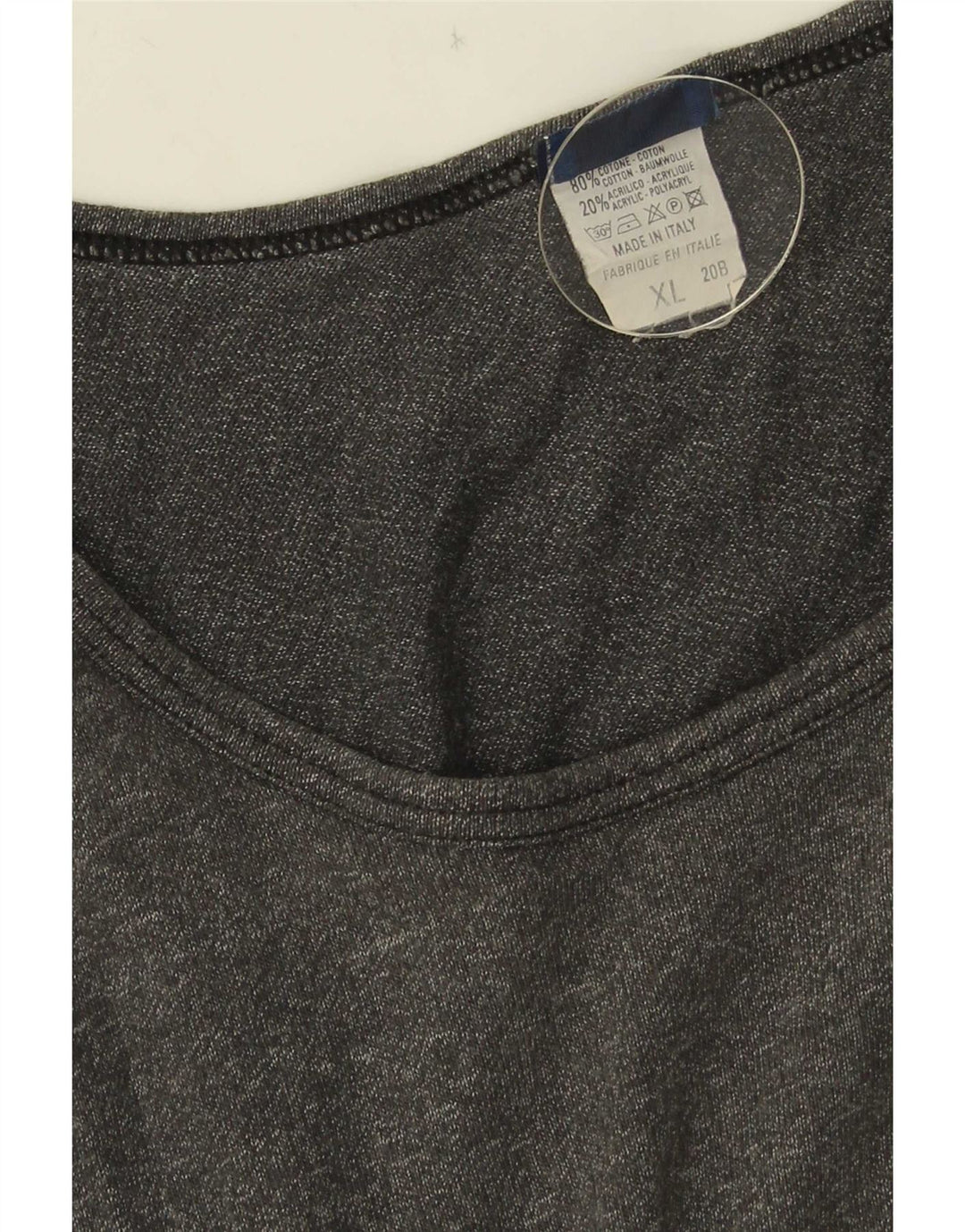 Asics Mens Graphic Vest Top XL Grey Flecked Cotton