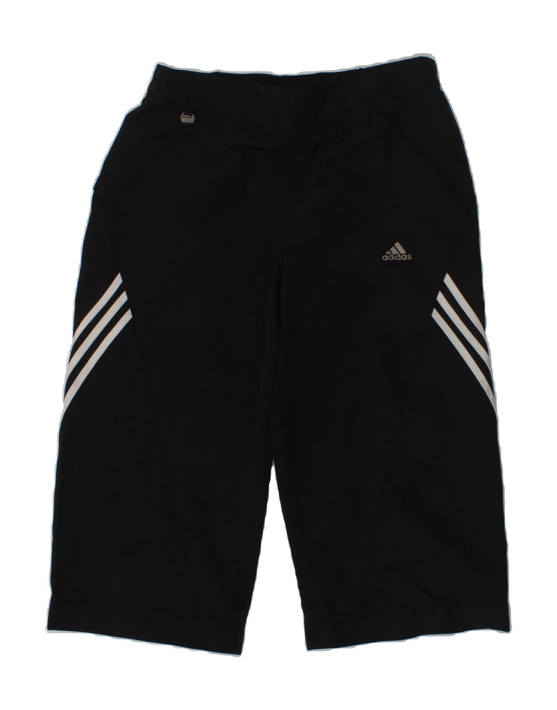 ADIDAS Boys Sport Shorts 9-10 Years Black Polyester | Vintage Adidas | Thrift | Second-Hand Adidas | Used Clothing | Messina Hembry 