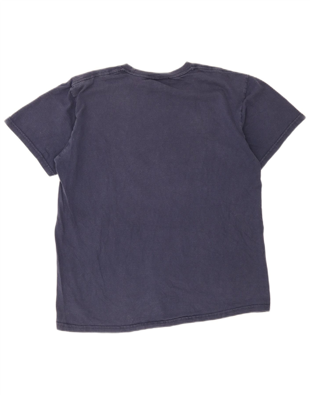 Nike Mens T-Shirt Top Medium Navy Blue Cotton