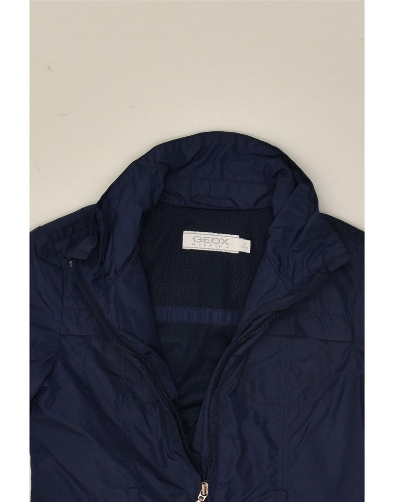 GEOX Girls Rain Jacket 5-6 Years Navy Blue | Vintage Geox | Thrift | Second-Hand Geox | Used Clothing | Messina Hembry 