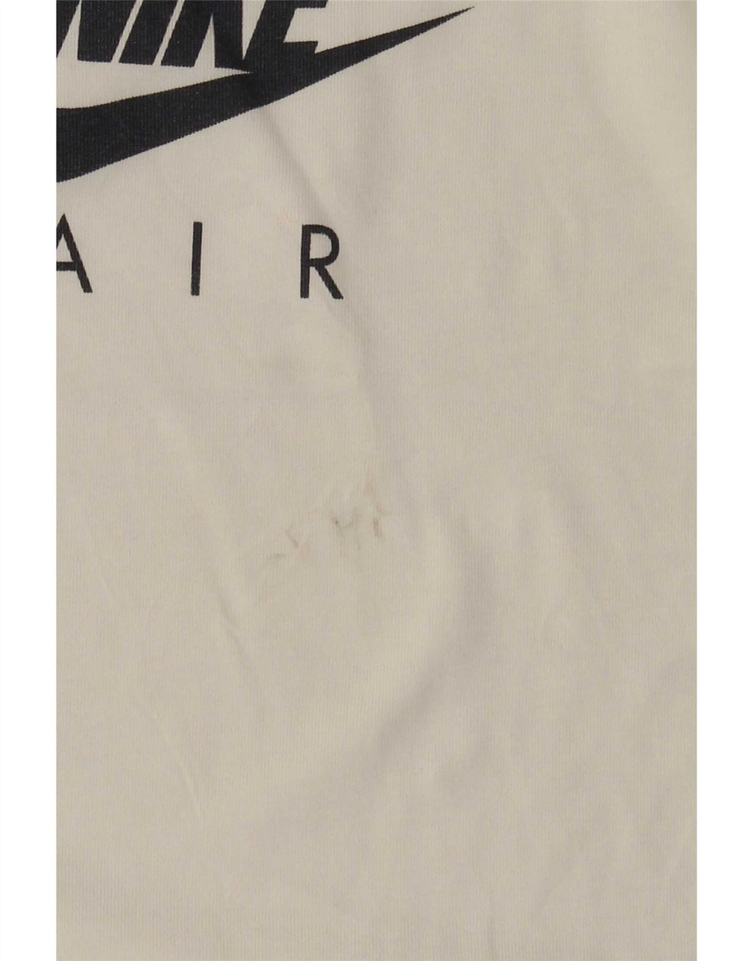 Nike Mens Air Graphic T-Shirt Top Medium White Cotton