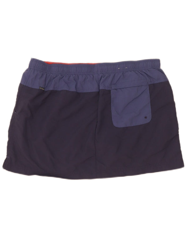 Columbia Womens Skort UK 14 Large Navy Blue Colourblock Nylon