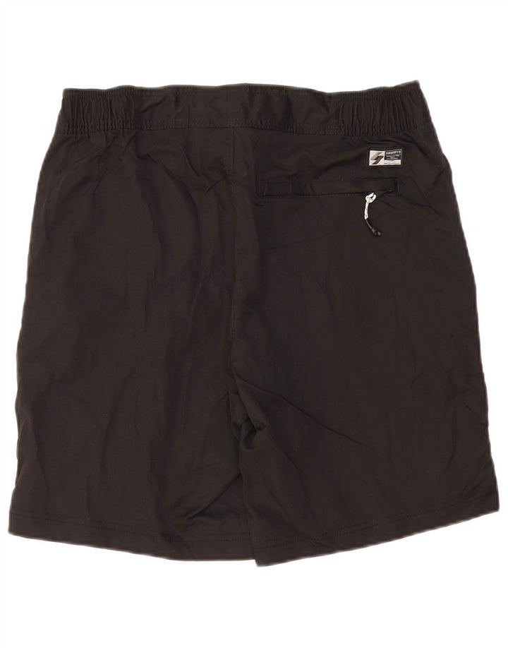 Superdry Mens Graphic Swimming Shorts Medium  Black Polyester