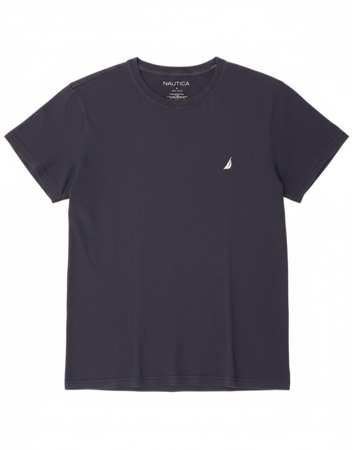 NAUTICA Mens T-Shirt Top Large Navy Blue