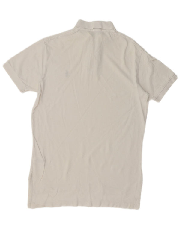 Polo Ralph Lauren Mens Polo Shirt Small White Cotton