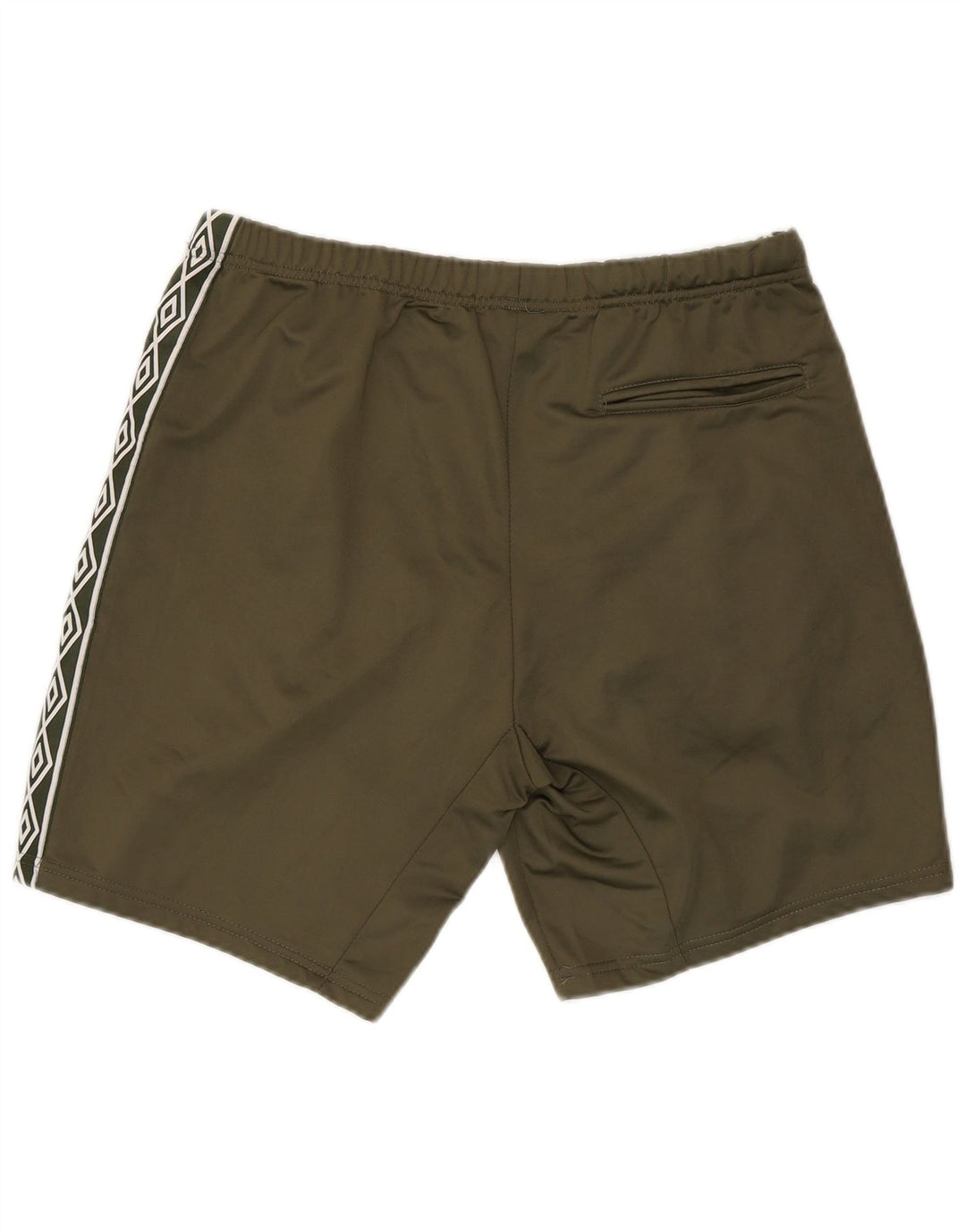 Umbro Mens Graphic Sport Shorts Large  Khaki Polyester
