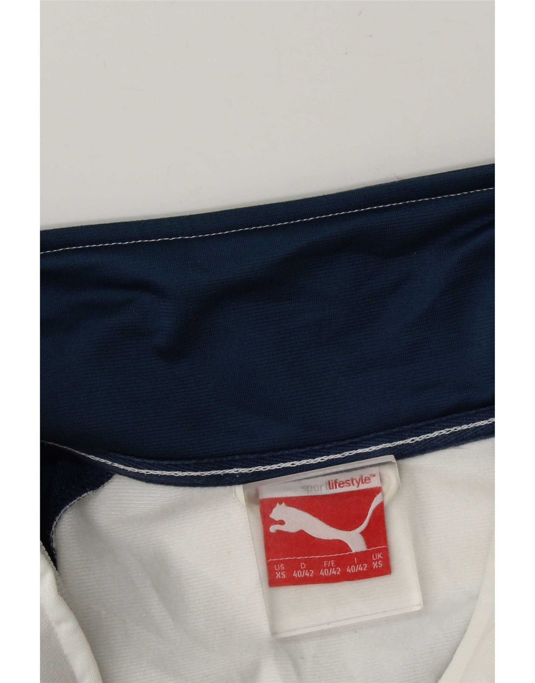 Puma Mens Tracksuit Top Jacket XS White Colourblock