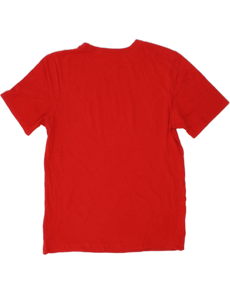 NIKE Mens Athletic Cut Graphic T-Shirt Top Small Red Cotton Vintage Nike and Second-Hand Nike from Messina Hembry 