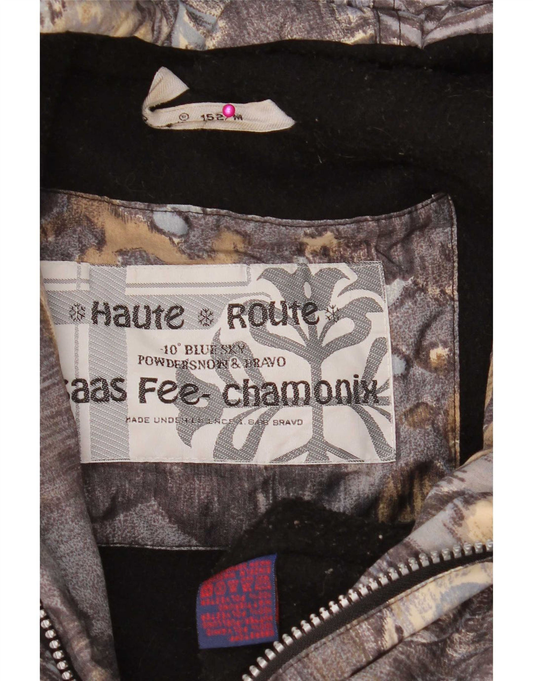 Haute Route Boys Loose Fit Hooded Ski Jacket 11-12 Years Medium Grey