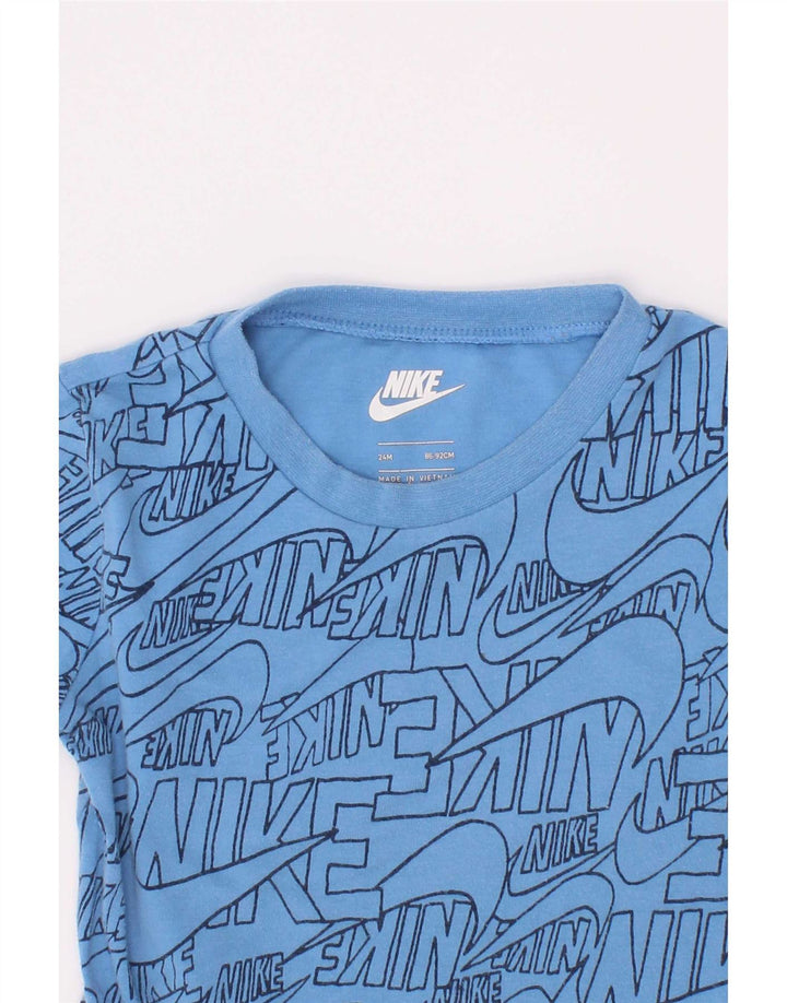 Nike Baby Boys Graphic T-Shirt Top 18-24 Months Blue