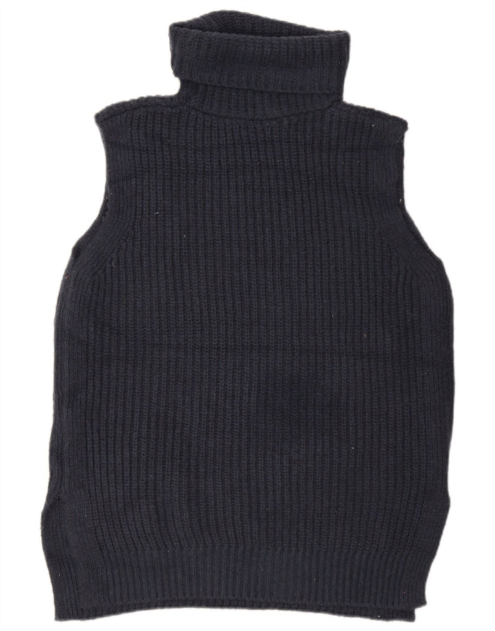 Marks & Spencer Mens Vest Tank Top Medium Navy Blue Polyester