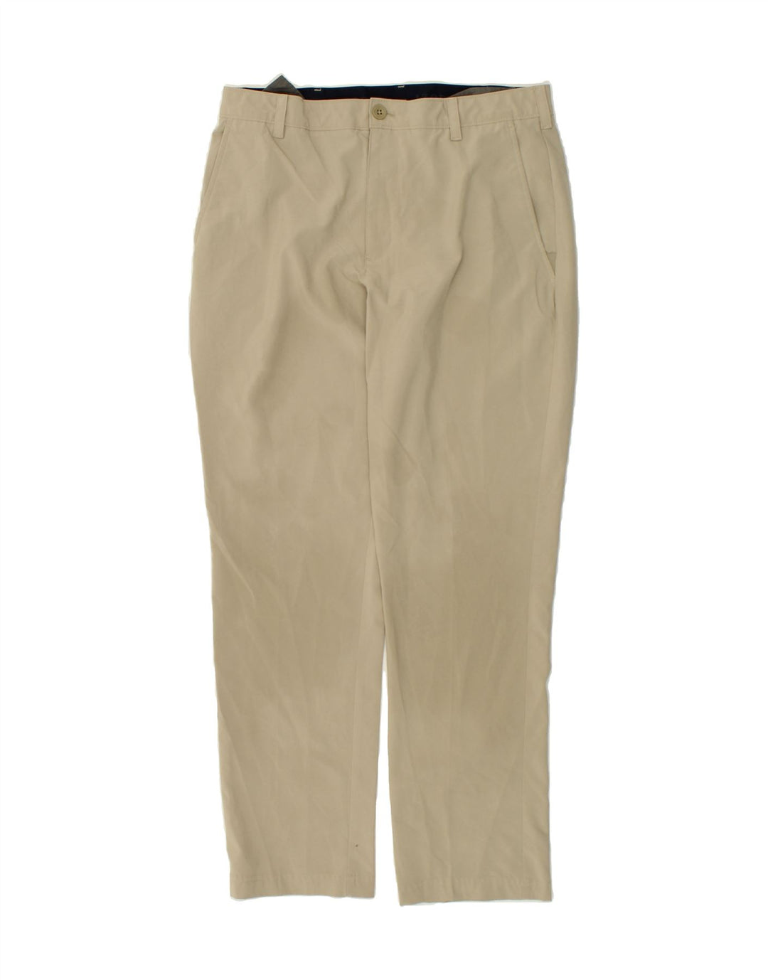 IZOD Mens Golf Straight Chino Trousers W33 L30  Beige Polyester Vintage Izod and Second-Hand Izod from Messina Hembry 