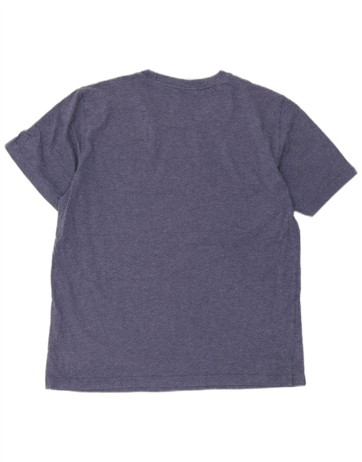 Champion Mens T-Shirt Top Large Blue