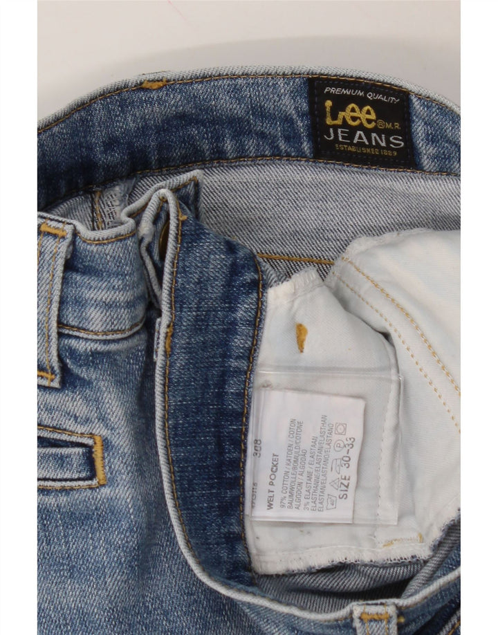 LEE Womens Bootcut Jeans  W30 L29 Blue Cotton Vintage Lee and Second-Hand Lee from Messina Hembry 