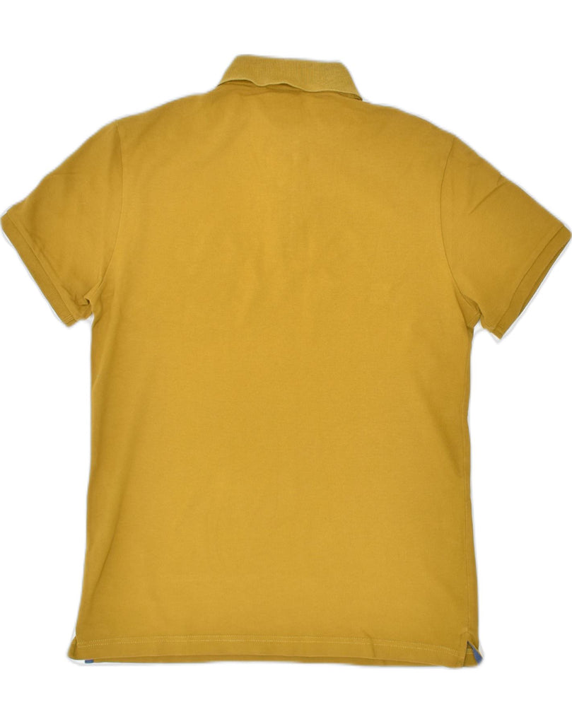 CONTE OF FLORENCE Mens Polo Shirt Small Yellow | Vintage | Thrift | Second-Hand | Used Clothing | Messina Hembry 