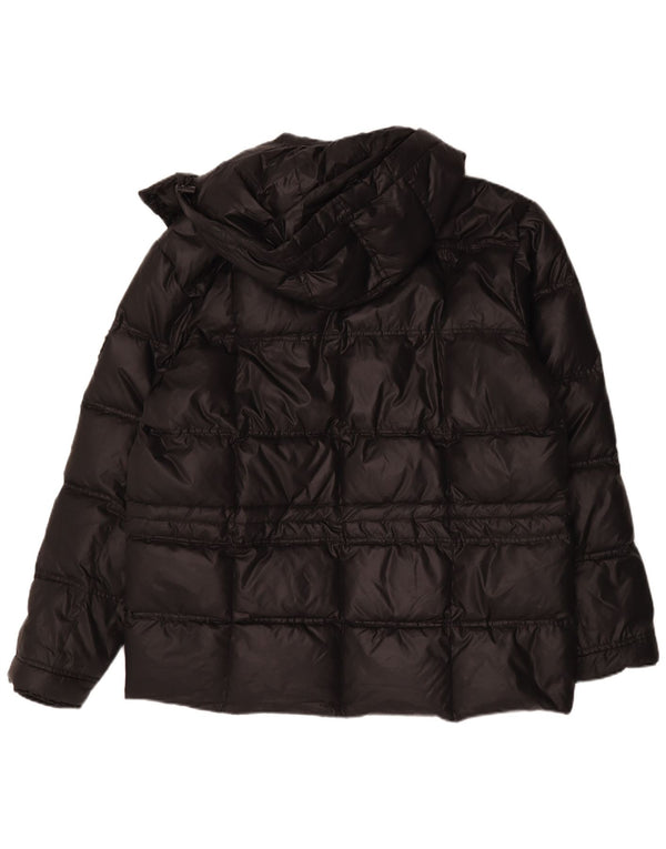 Best Company Mens Hooded Padded Jacket UK 44 2XL Black Polyamide