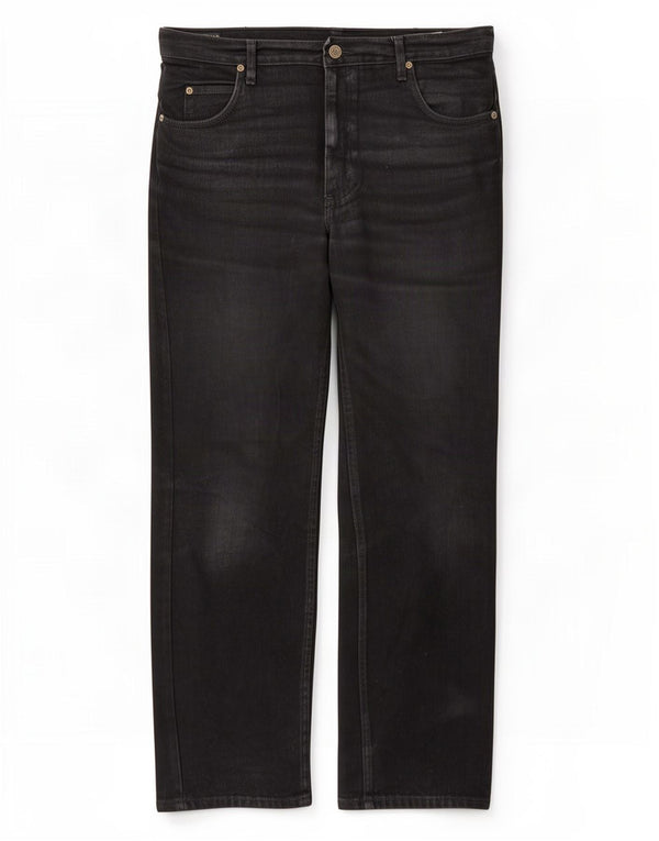 Lee Mens Brooklyn Comfort Straight Jeans W36 L32 Black Cotton