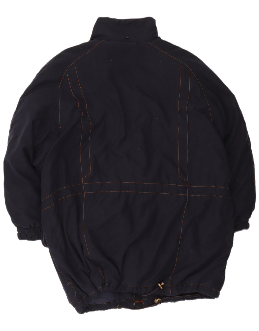 Daunen Womens Padded Jacket EU 46 XL Navy Blue Polyester