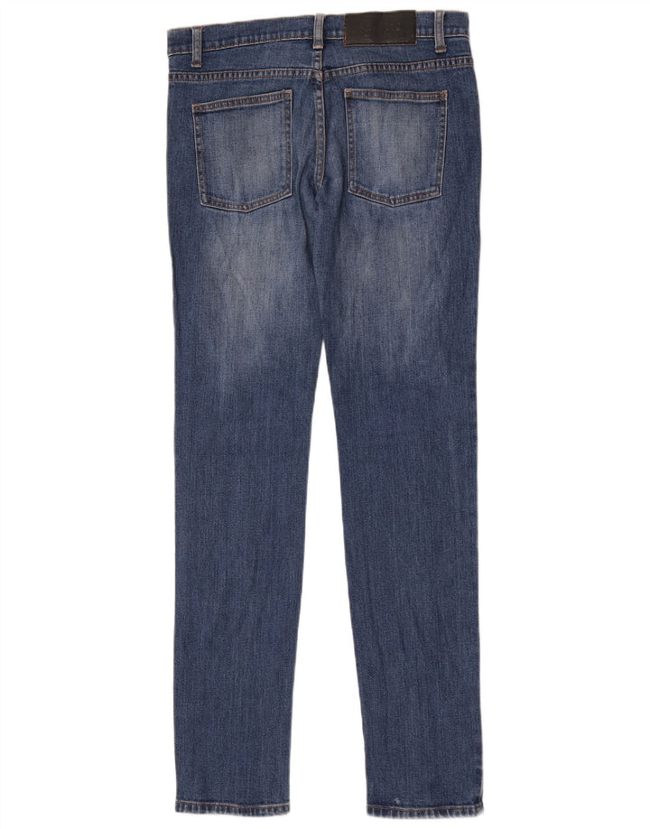 CHEAP MONDAY Mens Slim Jeans W32 L34 Blue Cotton