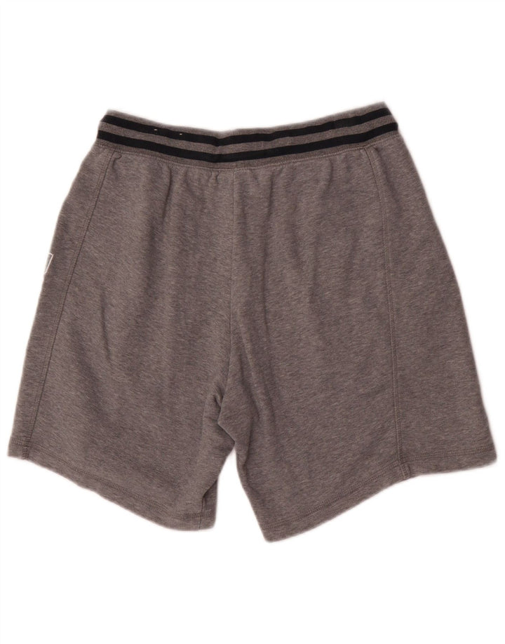 Puma Mens Graphic Sport Shorts Small  Grey Striped