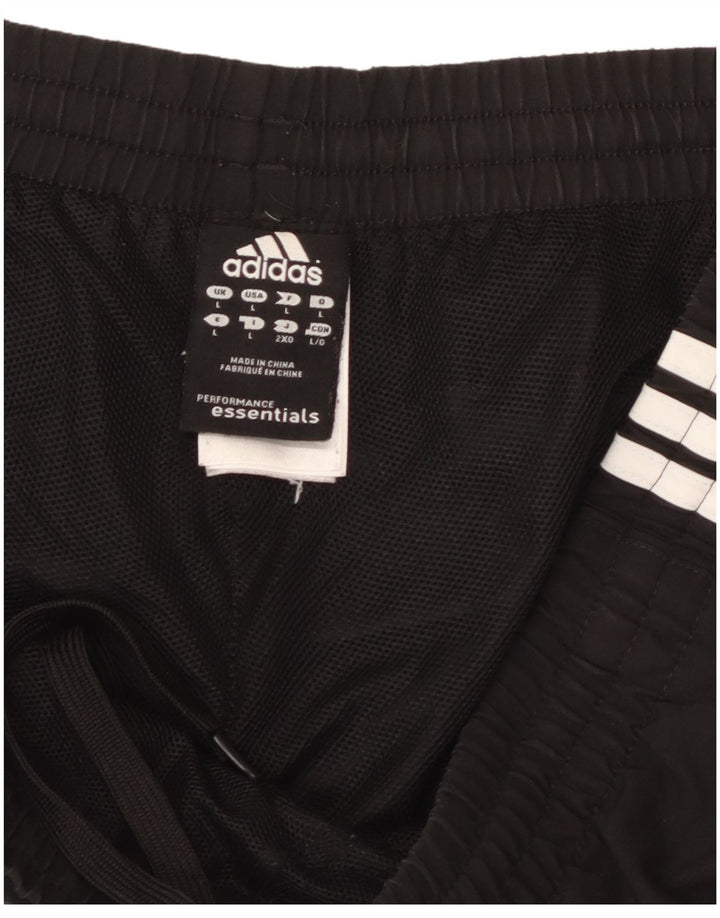 ADIDAS Mens Climalite Sport Shorts Large  Black Polyester