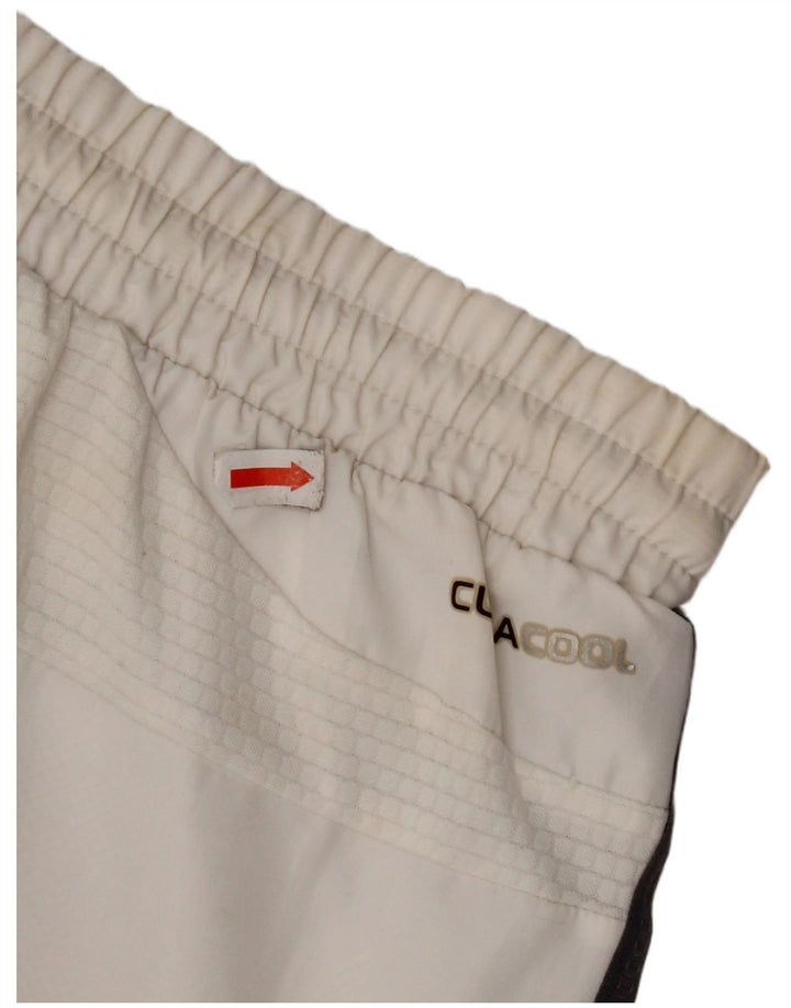 ADIDAS Mens Clima 365 Sport Shorts Medium  White Colourblock Polyester