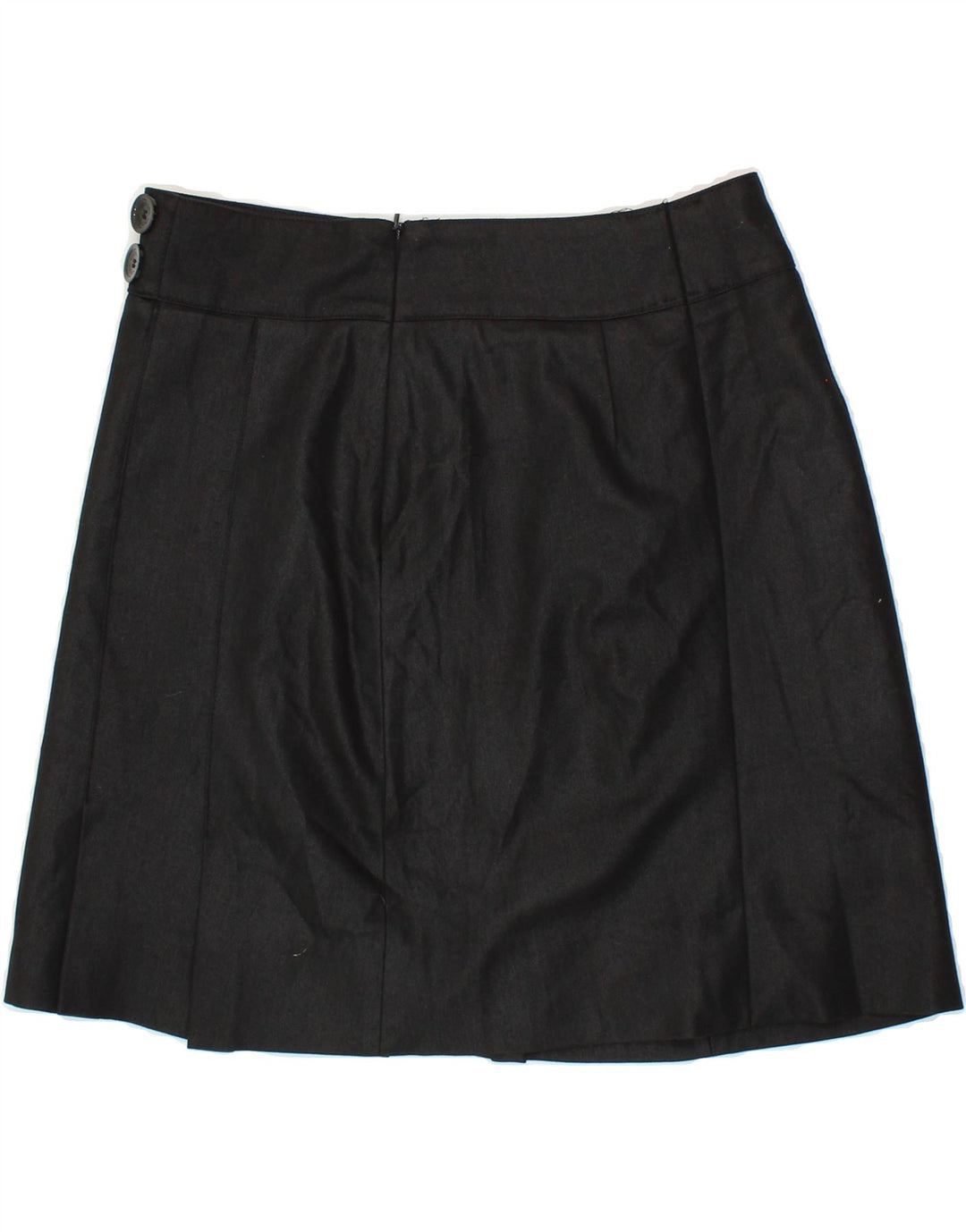 VINTAGE Womens A-Line Skirt W28 Medium  Black Vintage Vintage and Second-Hand Vintage from Messina Hembry 