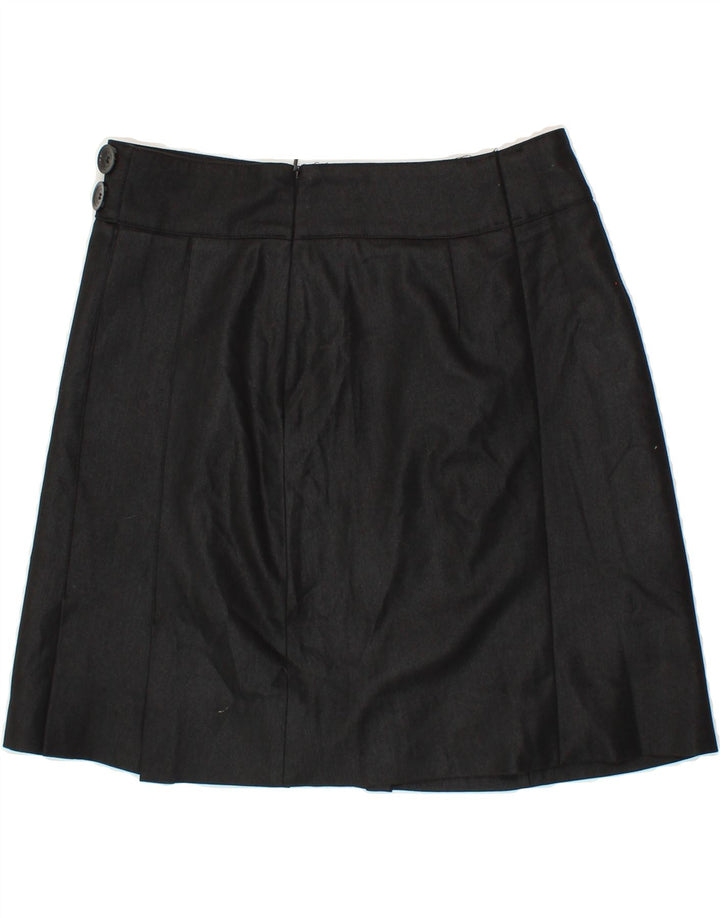 VINTAGE Womens A-Line Skirt W28 Medium  Black Vintage Vintage and Second-Hand Vintage from Messina Hembry 