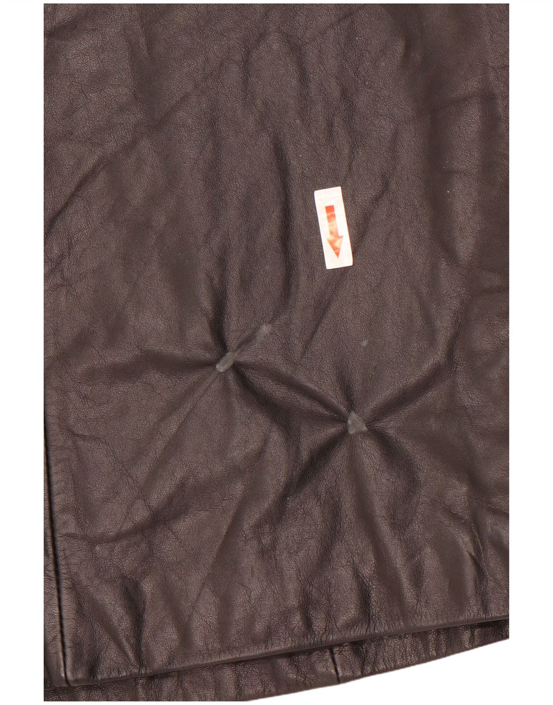 Vintage Womens Leather Jacket IT 42 Medium Black Leather