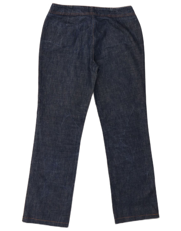 Max & Co. Womens Straight Jeans UK 12 Medium W30 L28 Blue Cotton