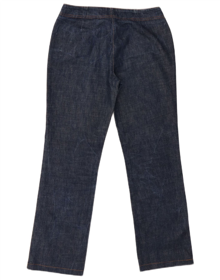 Max & Co. Womens Straight Jeans UK 12 Medium W30 L28 Blue Cotton